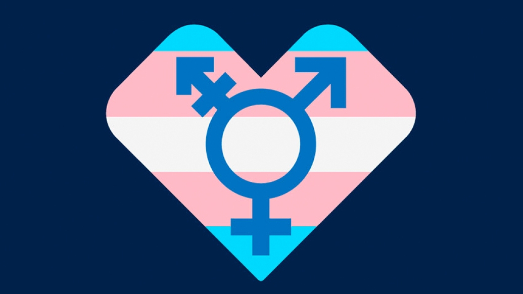 heart transgender flag gender symbol